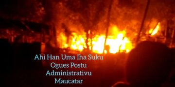 Ahi Han Uma Ida Iha Suku Ogues Postu Maucatar