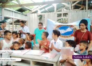 ROCCOV Apoiu Kadernu Ho Roupa Iha Suku Suai Loro