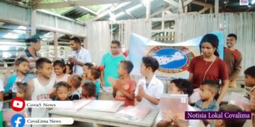 ROCCOV Apoiu Kadernu Ho Roupa Iha Suku Suai Loro