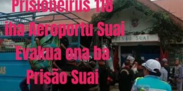 Prisioneiros 118 Iha Aeroportu Evakua Hikas Ba Prisaun Suai Ho Kondisaun Diak