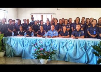 PNTL Femenina Nain 40 Tuir Formasaun Hodi Hasa’e Kualidade serbisu.