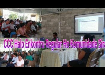 CCC Realiza Enkontru Reguler Ho Komunidade sira