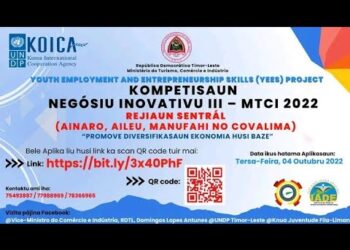 MTCI Loke Kompetisaun Negósiu Inovativu Faze Datoluk Iha Covalima