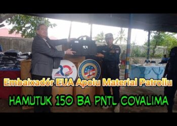 Embaixadór EUA Apoiu Ekipamentu Patrollu 150 Ba PNTL Covalima – Cova5 News