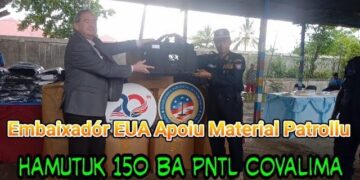 Embaixadór EUA Apoiu Ekipamentu Patrollu 150 Ba PNTL Covalima – Cova5 News