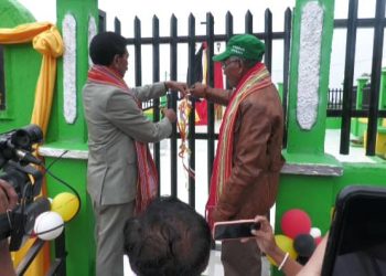 Inagurasaun Monumentu Masakre 12 Setembru 1999 iha Suku Laktos