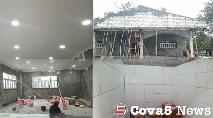 Edifisiu CNE Covalima Foin Atingi Porsentu 73